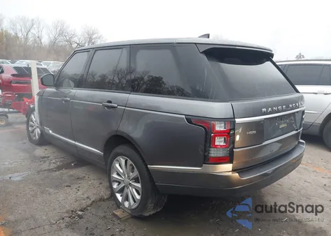 2017 Land Rover Range Rover 3.0L V6 Supercharged Hse из США, поврежденный, VIN SALGS2FV0HA379314